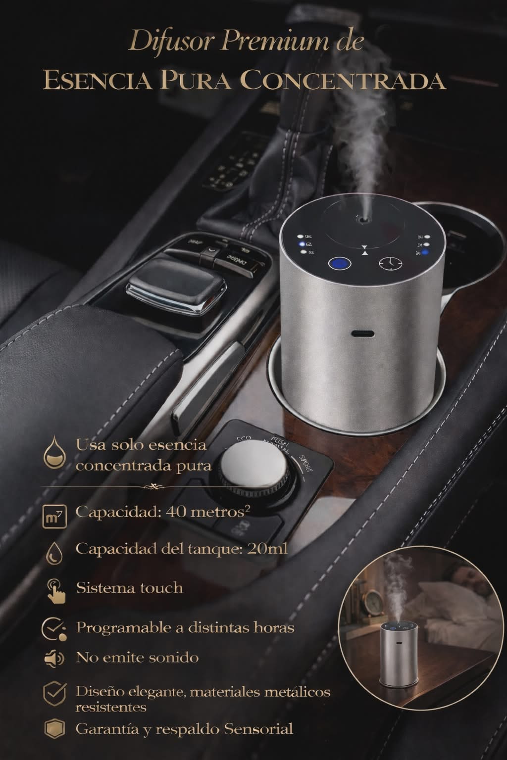 Difusor Premium de Esencia Pura